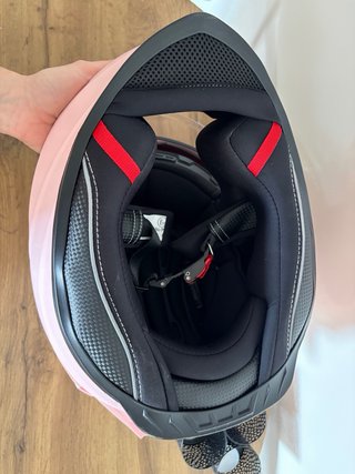Casco Moto Rosa Integral MY Helmet