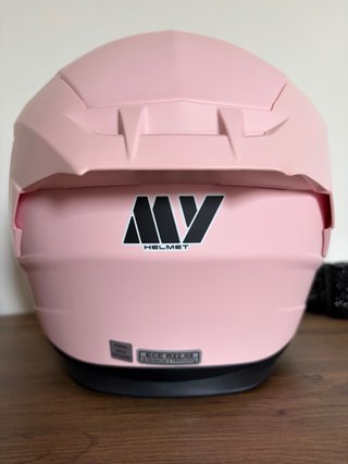 Casco Moto Rosa Integral MY Helmet