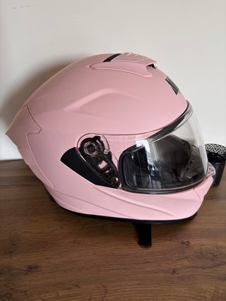 Casco Moto Rosa Integral MY Helmet