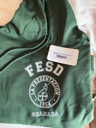 Sudadera FESD nueva con etiqueta  Talla S