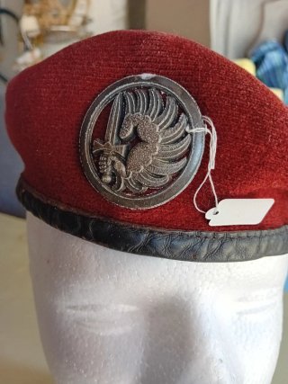 basco vintage paracadutisti Legione straniera Fran