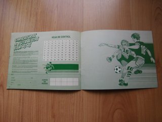 ÁLBUM CARICATURAS DE FUTBOLISTAS FAMOSOS BOLLYCAO