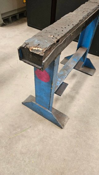 20 caballete industrial Acero 64 alto x 100 la