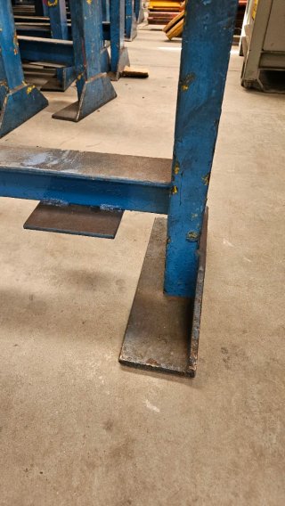 20 caballete industrial Acero 64 alto x 100 la