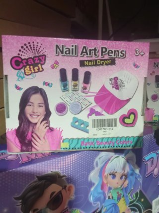 Kit Arte Uñas Niña Nail Art Pens