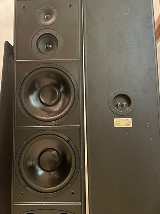 Pareja Altavoces JWS HiFi Negros