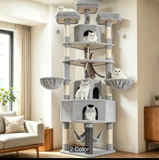 Torre para gatos 2,20m