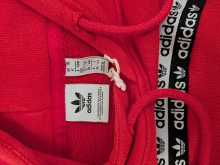 Sudadera Adidas Roja Streetwear