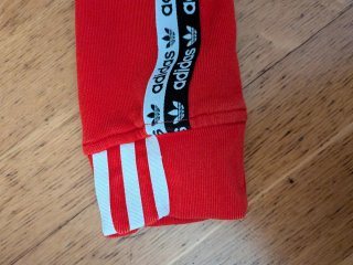 Sudadera Adidas Roja Streetwear