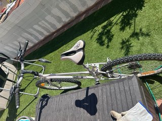 Bicicleta MTB Blanca