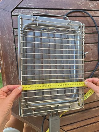 Parrilla Eléctrica Ufesa Metal y Plástico