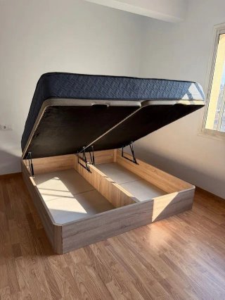 CANAPE Y COLCHON CAMA 180X200 KING SIZE