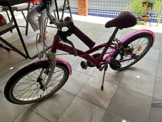 Bicicleta niña 20 pulgadas