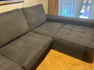 Sofá modular 3 plazas + chaise longue Moa sofá