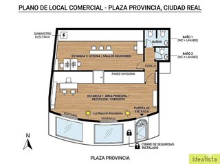Local comercial en alquiler en Centro - El Pilar en Ciudad Real