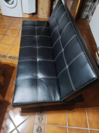 Sofá Cama Negro