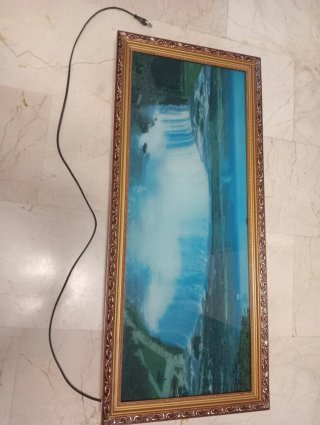 Cuadro Decorativo con Luz y Sonido de pajaro.