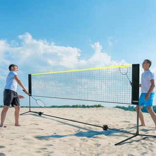 Juego de Red de Bádminton de 10 pies, Red Portátil para Volleyball y Pickleball