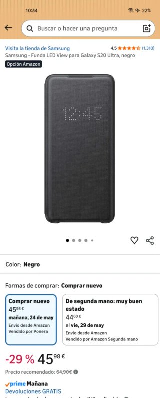Funda Samsung Smart LED View Cover