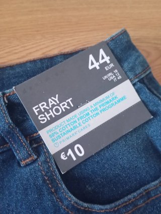 Shorts vaqueros mujer talla 44