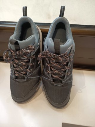 Tenis Mujer Negro y Gris