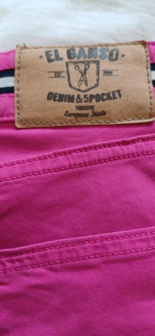 Pantalones El Ganso Talla 38 Rosa