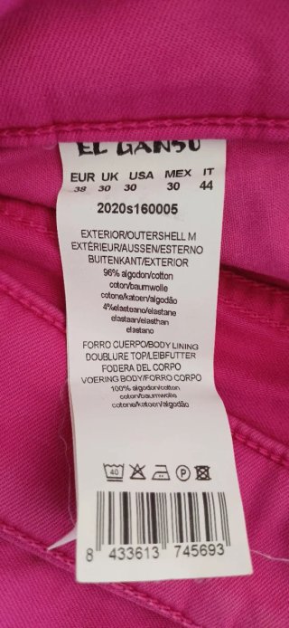 Pantalones El Ganso Talla 38 Rosa