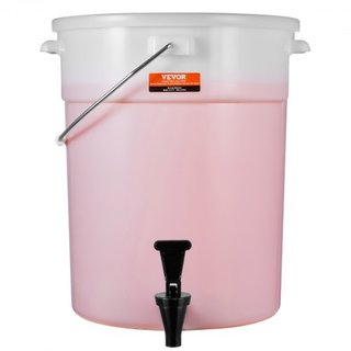 Dispensatore di Bevande, Dispensatori da 5 Galloni per Feste, Dispensatore di Plastica con Rubinetto e Coperchio, Dispensatore di Tè Ghiacciato, Limonata, Succo, Acqua, per Ristoranti, Hot...