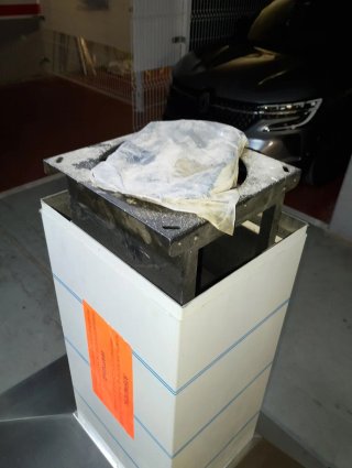 Campana extractora central Cata