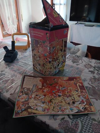 Puzzle Heye Spaghetti di Mamma in cornice