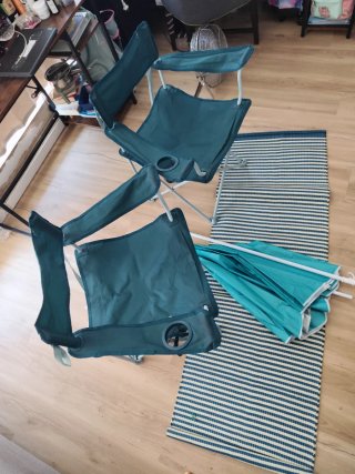 Set 2 Sillas Camping Verano