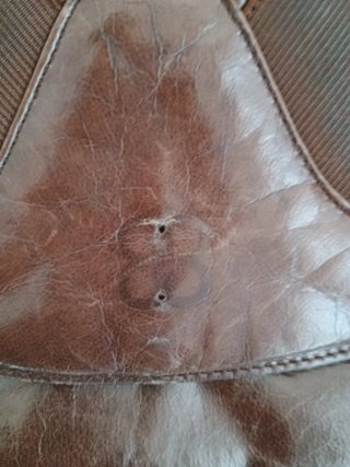 Bolso Balenciaga Vintage Marrón Años 70