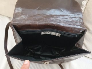 Bolso Balenciaga Vintage Marrón Años 70