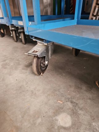 Carro industrial 4 ruedas