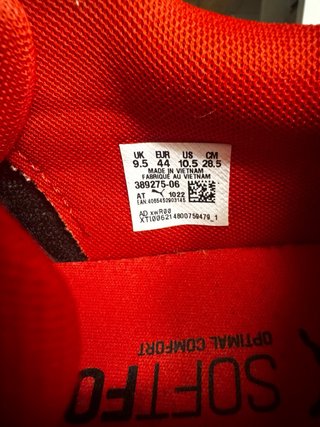 Zapatos Puma Rojos