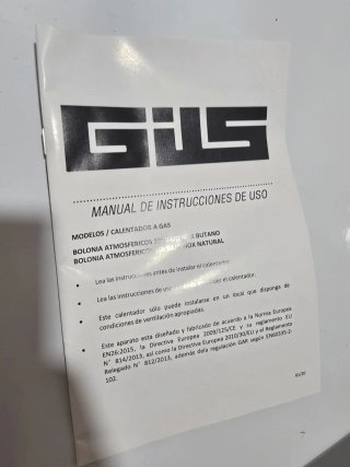 Calentador butano Gils Bolonia 10B
