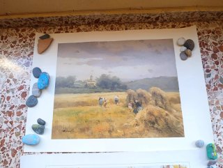 Láminas de paisajes, 2 unidades