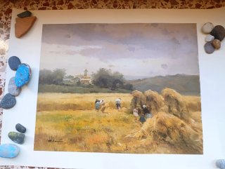 Láminas de paisajes, 2 unidades