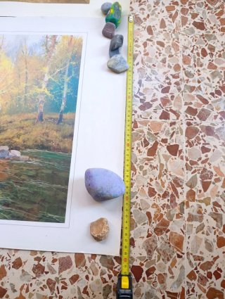 Láminas de paisajes, 2 unidades
