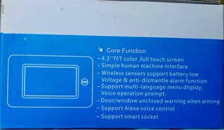 Kit Alarma Hogar JCHENG WiFi Celular APP