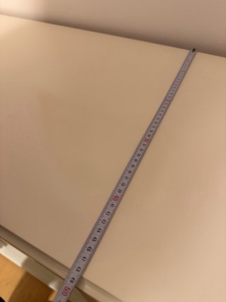 Aparador IKEA LIATORP Blanco madera y cristal