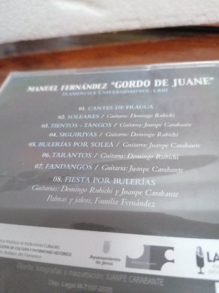 Gordo de Juane Manuel Fernández