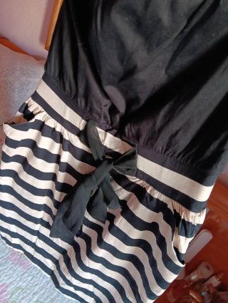 Vestido Mango Talla S Rayas