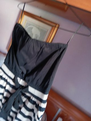 Vestido Mango Talla S Rayas