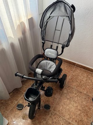 Triciclo de paseo gris