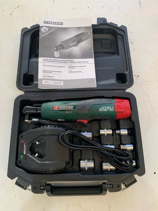 Llave de carraca recargable Parkside X10.80
