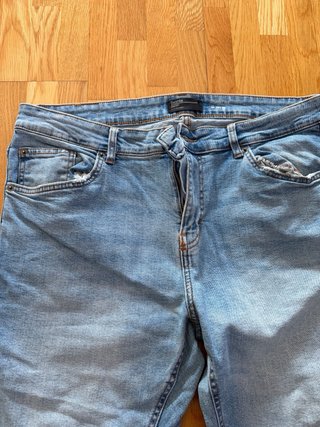 Pantalón Vaquero Bershka Azul
