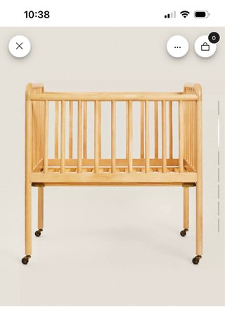 Minicuna zara home se incluye colchón