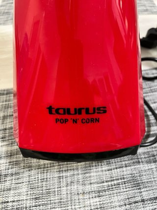 Máquina de Palomitas Taurus Roja
