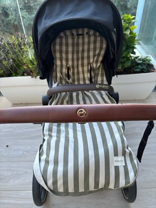 Silla Cybex Priam + Capazo + Saco Minicoton